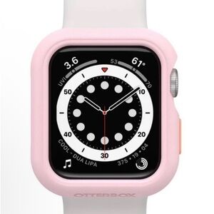 Baby pink Apple Watch case never been used